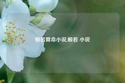 般若算命小说,般若 小说