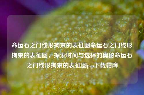 命运石之门线形拘束的表征图命运石之门线形拘束的表征图，探索时间与选择的奥秘命运石之门线形拘束的表征图psp下载霜降