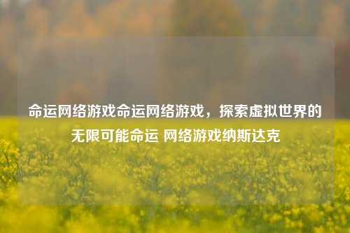 命运网络游戏命运网络游戏，探索虚拟世界的无限可能命运 网络游戏纳斯达克